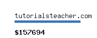 tutorialsteacher.com Website value calculator