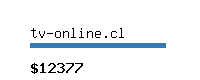 tv-online.cl Website value calculator