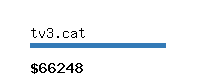 tv3.cat Website value calculator