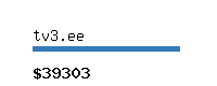 tv3.ee Website value calculator