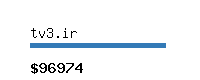 tv3.ir Website value calculator