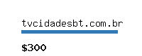 tvcidadesbt.com.br Website value calculator