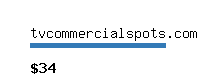 tvcommercialspots.com Website value calculator