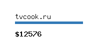 tvcook.ru Website value calculator