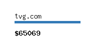tvg.com Website value calculator