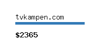 tvkampen.com Website value calculator