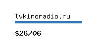 tvkinoradio.ru Website value calculator