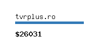 tvrplus.ro Website value calculator