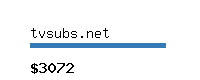 tvsubs.net Website value calculator