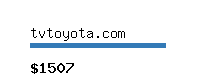 tvtoyota.com Website value calculator