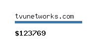 tvunetworks.com Website value calculator