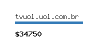 tvuol.uol.com.br Website value calculator