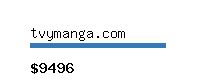 tvymanga.com Website value calculator