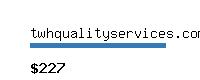 twhqualityservices.com Website value calculator