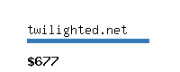 twilighted.net Website value calculator