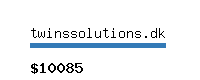 twinssolutions.dk Website value calculator