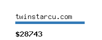 twinstarcu.com Website value calculator