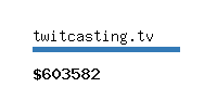 twitcasting.tv Website value calculator