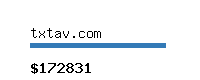 txtav.com Website value calculator