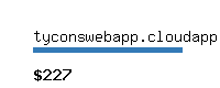 tyconswebapp.cloudapp.net Website value calculator