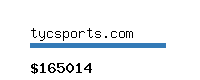 tycsports.com Website value calculator