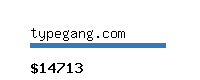 typegang.com Website value calculator