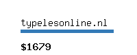 typelesonline.nl Website value calculator