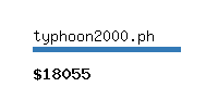 typhoon2000.ph Website value calculator