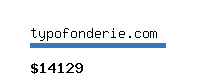 typofonderie.com Website value calculator