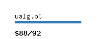 ualg.pt Website value calculator