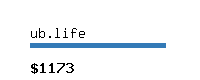 ub.life Website value calculator