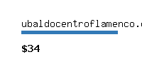 ubaldocentroflamenco.com Website value calculator