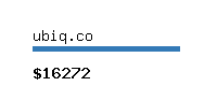 ubiq.co Website value calculator
