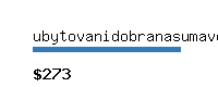 ubytovanidobranasumave.cz Website value calculator