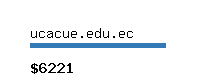 ucacue.edu.ec Website value calculator