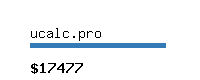 ucalc.pro Website value calculator