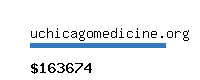 uchicagomedicine.org Website value calculator
