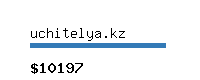 uchitelya.kz Website value calculator