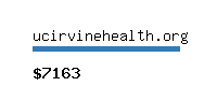 ucirvinehealth.org Website value calculator