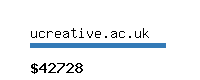 ucreative.ac.uk Website value calculator