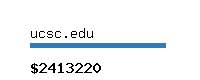 ucsc.edu Website value calculator