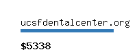 ucsfdentalcenter.org Website value calculator