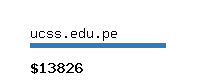 ucss.edu.pe Website value calculator