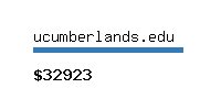 ucumberlands.edu Website value calculator
