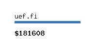 uef.fi Website value calculator