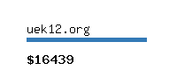uek12.org Website value calculator