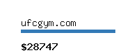 ufcgym.com Website value calculator