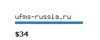 ufms-russia.ru Website value calculator