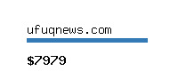 ufuqnews.com Website value calculator