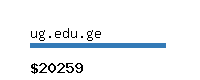 ug.edu.ge Website value calculator